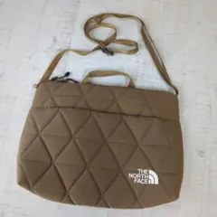 極美品☆ザ・ノースフェイス ショルダーバッグ ブラウン ジオフェイス サコッシュ