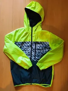 【激安価格】ナイキ 蛍光イエロー ウィンドブレーカー リバーシブル メンズM