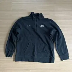 ¥8000→¥6500 Nike ブラック ヴィンテージ ハーフジップLサイズ