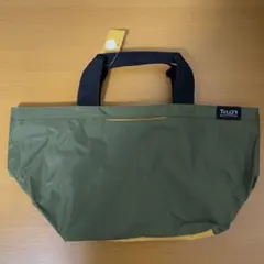 《TULLY'S COFFE》オリーブグリーン トートバッグ