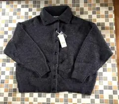 スタディオクリップ　カーディガンニット　グレー L 新品タグ付き