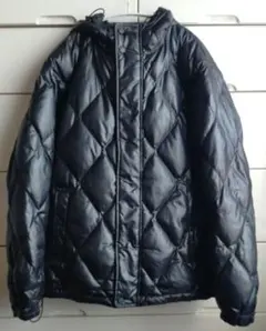 y2k old UNIQLO ダイヤキルト プレミアムダウンジャケット ブラック