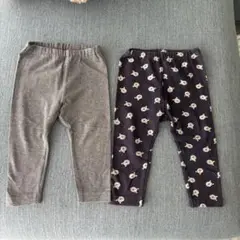 ユニクロ レギンス 80 2枚セット