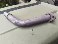 PS250 エキパイ　穴開きなしのサムネイル