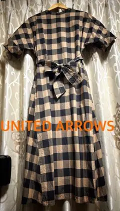 BEAUTY & YOUTH UNITED ARROWS ロングワンピース綿麻M