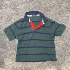 polo ボーダーシャツ