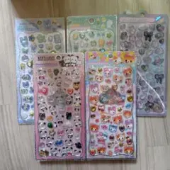 プチドロップステッカー ボンボンドロップシール まとめ売り 5枚セット