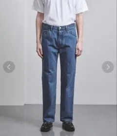 a*a様 新品未使用 レショップ LE DENIM SLANT PANTS デニ - メルカリ