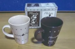 ディズニー　ミッキー　ミニー　マグカップ　第一生命ノベルティ