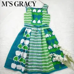 2026年最新】M'S GRACY レディース ノースリーブひざ丈ワンピースの