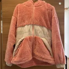 美品 FILA ボアフリース　パーカー Lサイズ