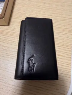 Polo Ralph Lauren レザーキーケース ブラックのサムネイル
