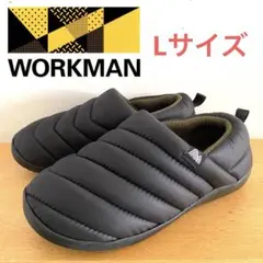 即日発送 workman ワークマン スリッポンサンダル ブラック Lサイズ