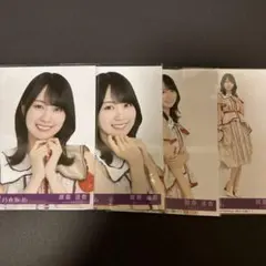 賀喜遥香 乃木坂46 ビリヤニ 封入 生写真 ４種 コンプ