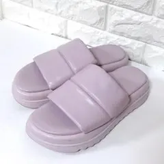 attagirl 厚底パデットベルトサンダル ピンク 24.5cmのサムネイル
