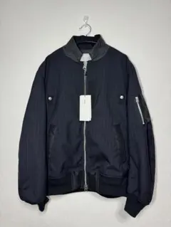 希少 サカイ 24AW ガーメントダイ MA-1 フライトジャケット XL相当 sacai(サカイ) MA-1ジャケット SCM-051 SCM-051 カーキ サイズ 1