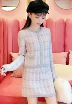 【最終値下げ】ミシェルマカロン♡ツィードセットアップ 美品