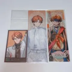 北見遊征 チェキ風カード 特典しおり 3SKM 2周年