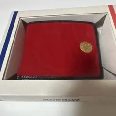 marie claire 二つ折り財布 レッド