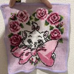 フェイラーディズニーマリーちゃんタオルハンカチ
