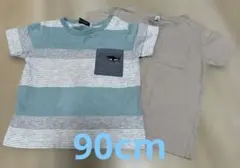 BeBe 半袖Tシャツ 2枚セット 90cmのサムネイル