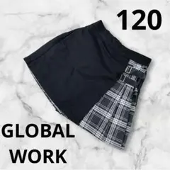 『GLOBAL WORK』キッズ ハーフパンツ 120 ブラック
