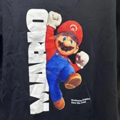 マリオ XL 黒　ムービー UT グラフィック　Tシャツ　半袖　MEN