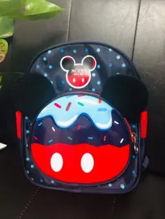 mickey  リュック   耳付き   BLACK   スイーツ