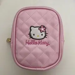 ハローキティ　サンリオ　一番くじ　キルティングポーチ