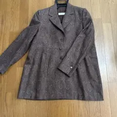 HERNO ヘルノ シルク ペイズリー ジャケット 美品のサムネイル