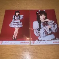 佐々木舞香 野口衣織 イコラブ =LOVE 生写真 劇薬中毒 歌唱衣装 - メルカリ