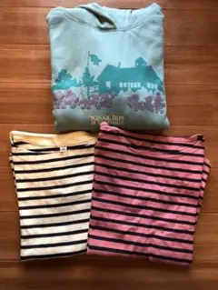 UNIQLO トップス キッズ150相当の3着セット