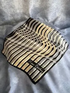 Pierre Cardin ストライプスカーフ 27cm 120cm レトロのサムネイル