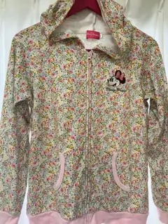 ミニー・マウス 花柄パーカー