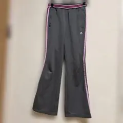 訳アリ格安⭐︎adidas グレー ピンク ジャージパンツ