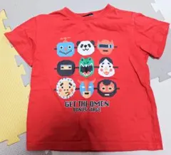 kladskap クレードスコープ Tシャツ 赤 110