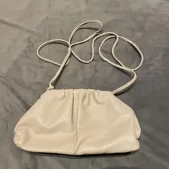 バナナリパブリック クロコダイル風 ショルダーバッグ