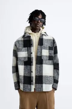 ZARA チェック柄 ジャケット