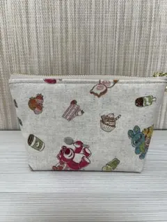 【ハンドメイド】⓾16㎝ファスナーポーチ