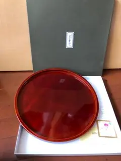 未使用 茶道具 木製漆器 飛騨春慶塗 丸盆 欅 小判形盆 等4点まとめて 元箱 2025年最新】飛騨 春慶 丸盆の人気アイテム - メルカリ