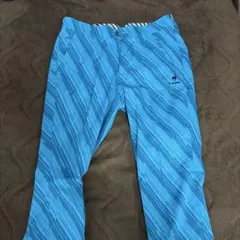 夏ゴルフパンツle coq sportif テーパード ネイビーW82 - メルカリ