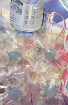 ジェオチャム　JOCHUM めじるしアクセサリー　ガチャ　マイクン×4