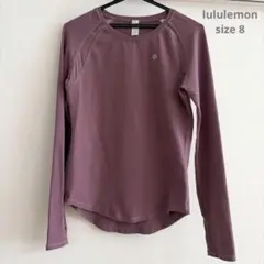 lululemon ルルレモン 長袖 ヨガウェア トップス　サイズ8
