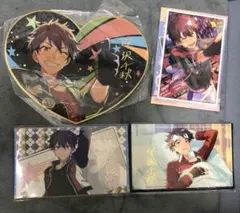 J*P様 あんスタ 守沢千秋 ポストカード ハート色紙 サインステッカー