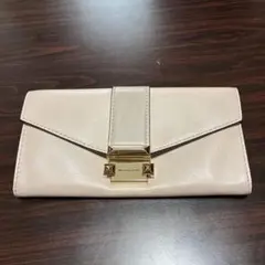 MICHAEL KORS ピンクベージュ 長財布