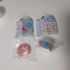 ティニピン くら寿司 缶バッジ マスキングテープ