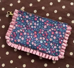 フリルポーチセット☆ハンドメイド
