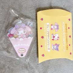 カスタムアクリルチャーム クレープ マイメロディ