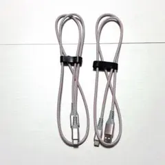 USB Type C ケーブル【1M/2本セット】