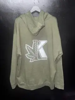 oregon GOOD WEED パーカー 2XL オリーブグリーン